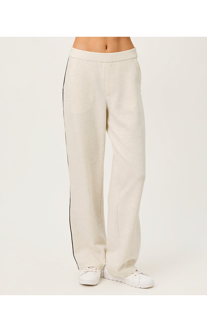 NASSAU LOUNGE PANT UPF 50+, HEATHERED COCONUT