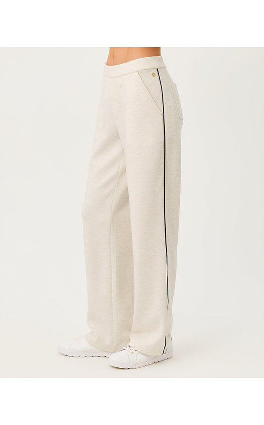 NASSAU LOUNGE PANT UPF 50+, HEATHERED COCONUT