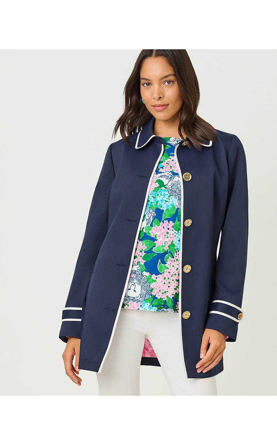 DIANNE JACKET, TRUE NAVY
