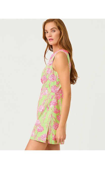 ELANIE SKIRTED ROMPER, PISTACHIO MACARON ALINA