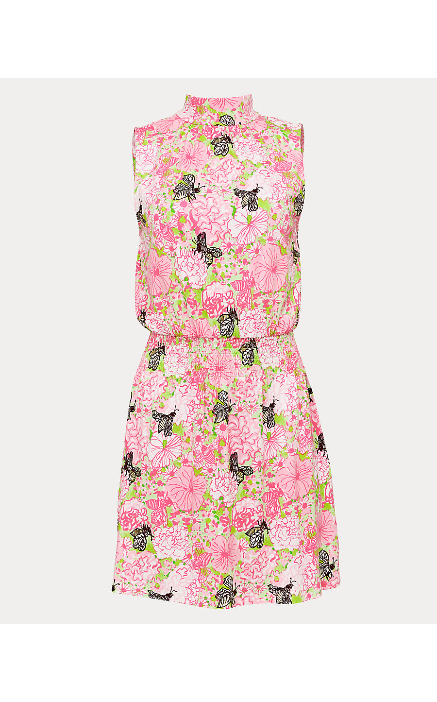 SHERAH SKIRTED ROMPER, PISTACHIO MACARON BEES KNEES