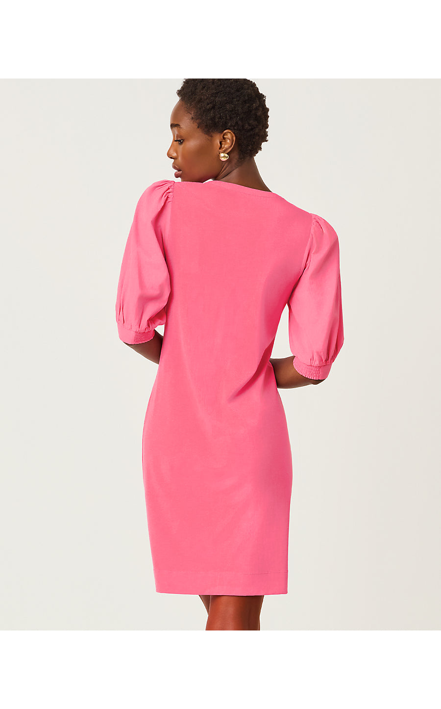 RONSON DRESS, CONFETTI PINK