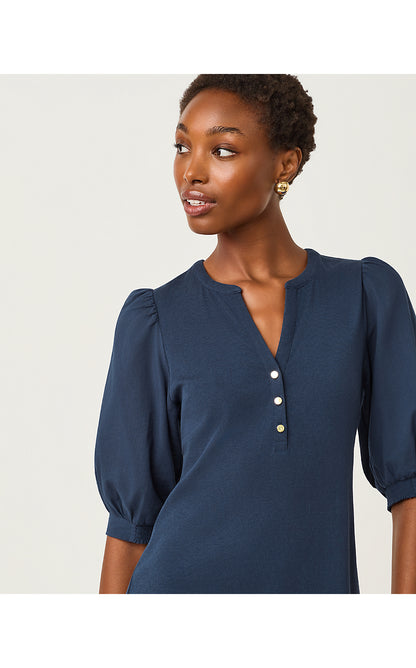 RONSON DRESS, LOW TIDE NAVY