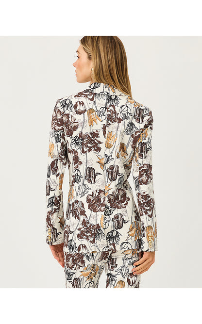 AMRYN BLAZER, COCONUT BIG LILLYS