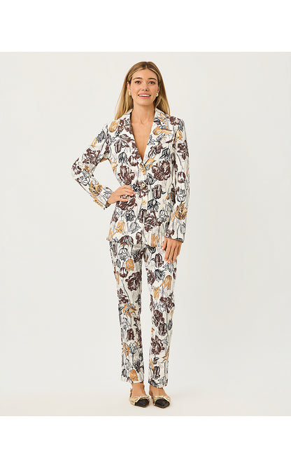 AMRYN BLAZER, COCONUT BIG LILLYS