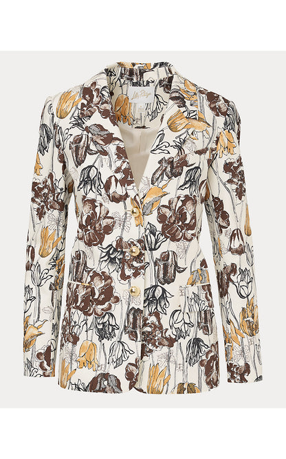 AMRYN BLAZER, COCONUT BIG LILLYS