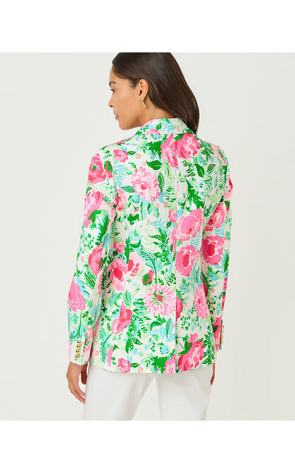 AMRYN BLAZER, MULTI POPPY PARTY