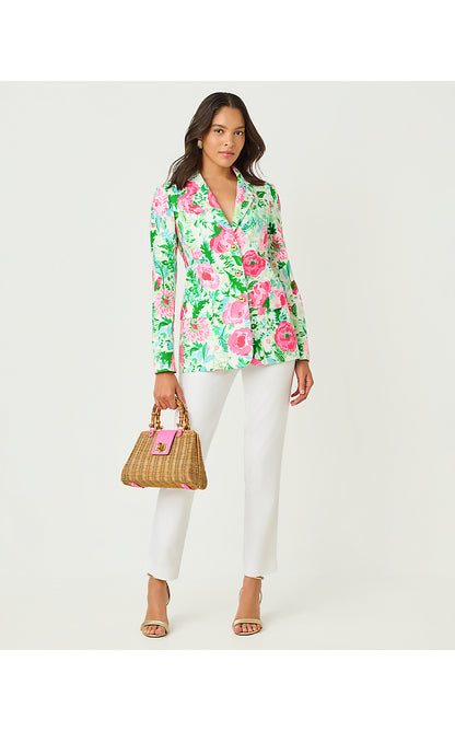 AMRYN BLAZER, MULTI POPPY PARTY