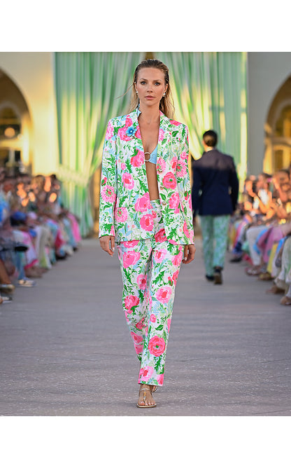 AMRYN BLAZER, MULTI POPPY PARTY