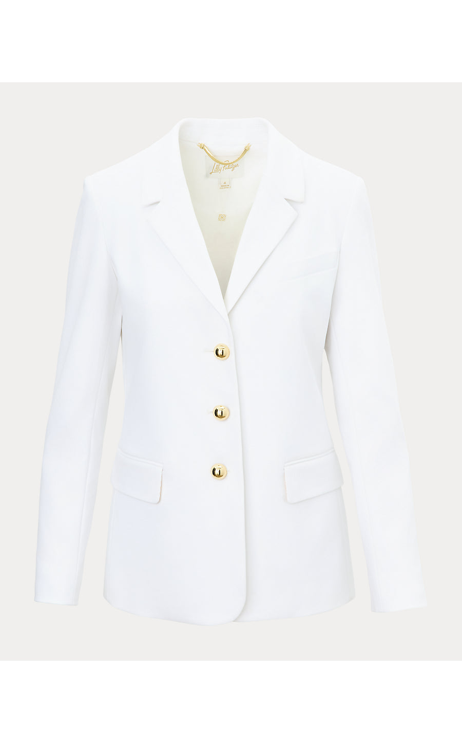 AMRYN BLAZER, RESORT WHITE