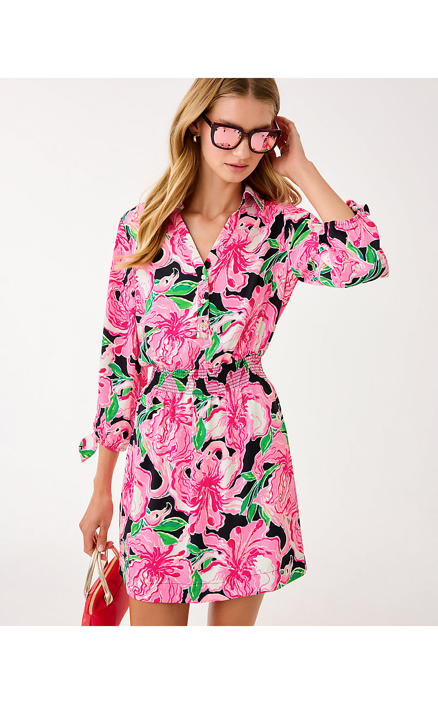 ABRALYNN SHIRTDRESS, ONYX PARTY ALL THE TIME