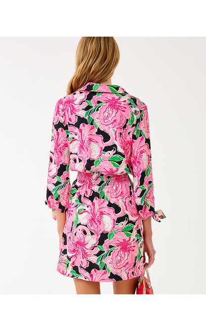 ABRALYNN SHIRTDRESS, ONYX PARTY ALL THE TIME