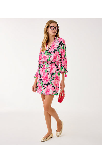 ABRALYNN SHIRTDRESS, ONYX PARTY ALL THE TIME