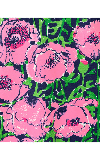 VIA FLORA POLO UPF 50+, LOW TIDE NAVY FLORRIE