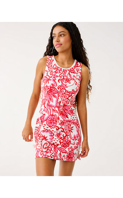 MELA ACTIVE DRESS UPF 50+, COCONUT SPICY SOCIALITE