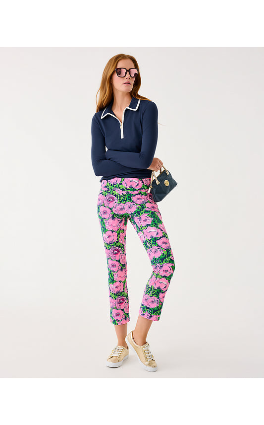 CORSO KICK FLARE PANT UPF 50+, LOW TIDE NAVY FLORRIE GOLF