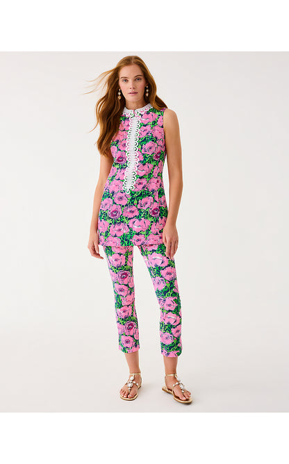 CORSO KICK FLARE PANT UPF 50+, LOW TIDE NAVY FLORRIE GOLF