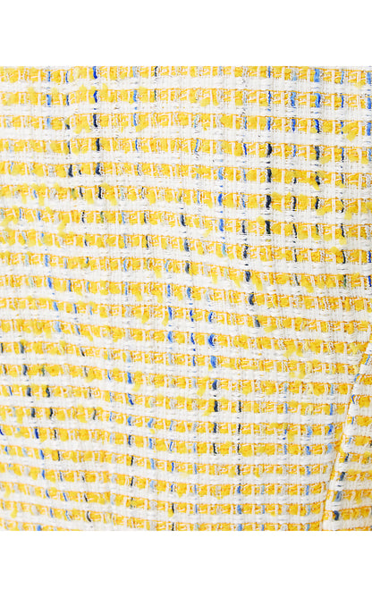 BRIAR JACKET, LIMONCELLO SPACEDYE STRIPE BOUCLE