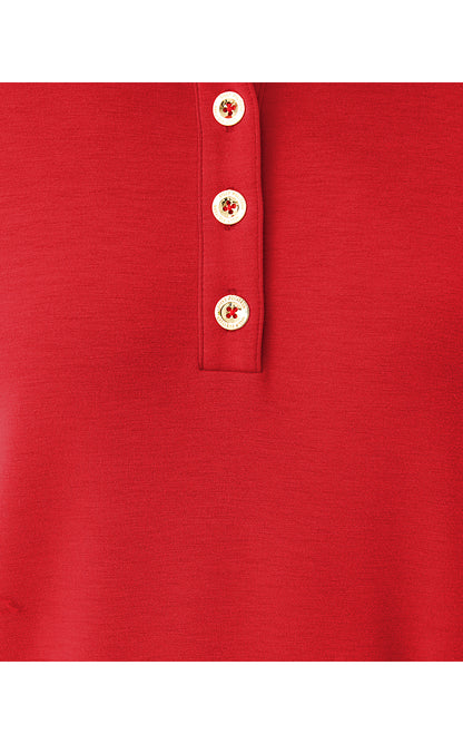 COWIE DRESS UPF 50+, CRANBERRY RED