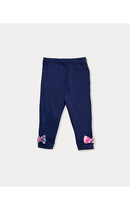 HOLLEE INFANT TUNIC & LEGGING, CONCH SHELL PINK ROARING WITH JOY