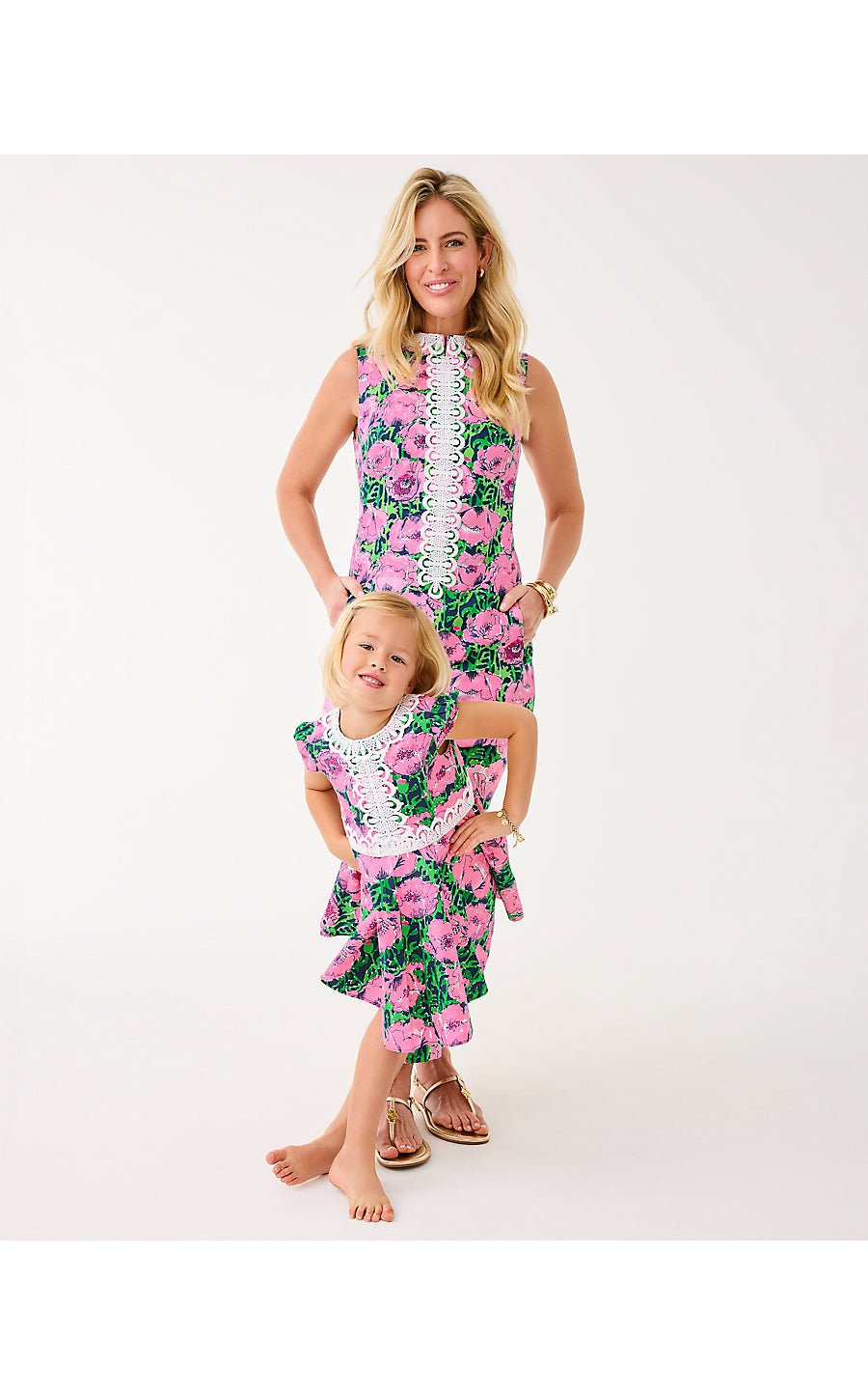 IDALA SHORT SLEEVED DRESS, LOW TIDE NAVY FLORRIE