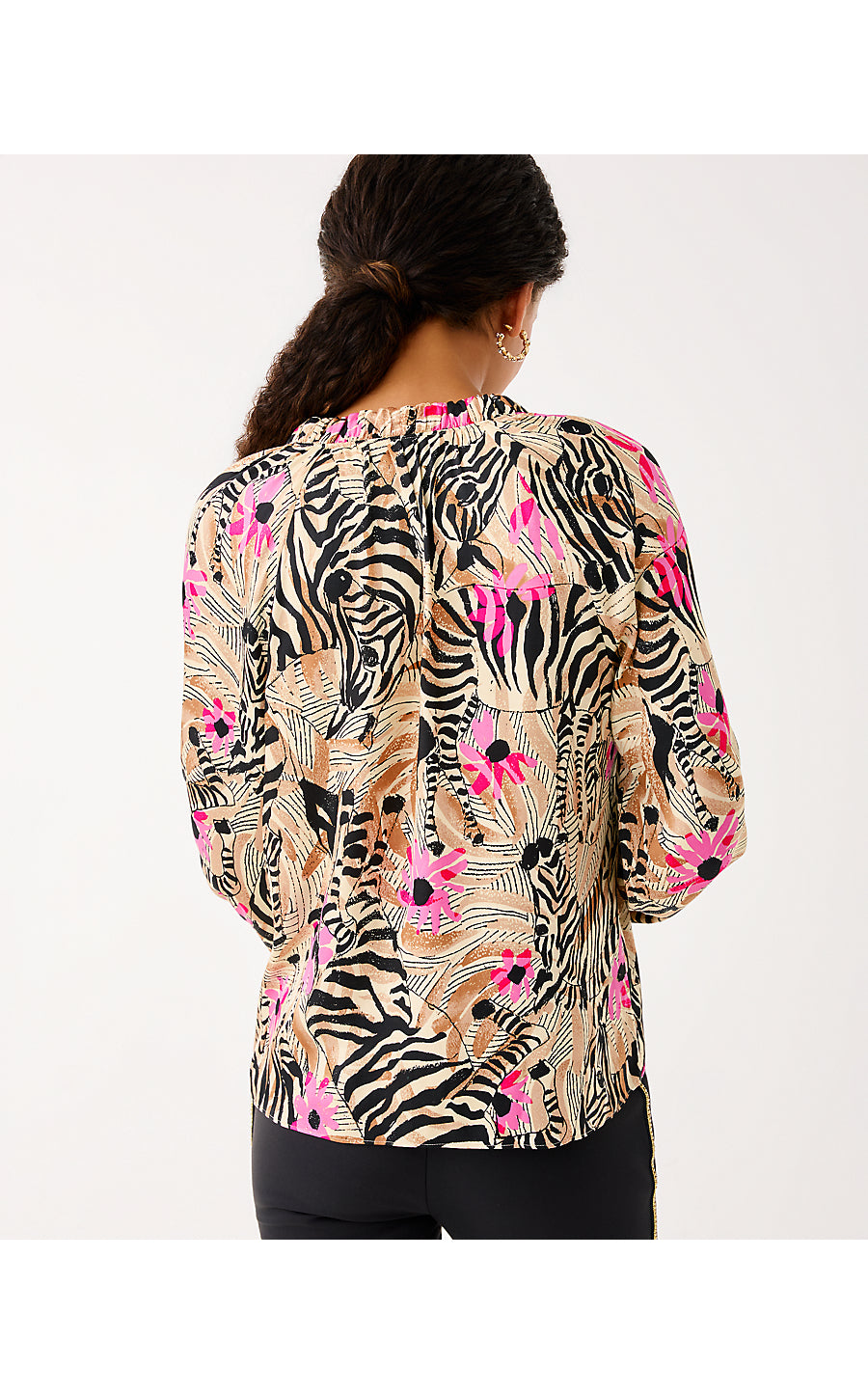 ALINTA LONG SLEEVE TOP, RUTABAGA EL MOROCCO