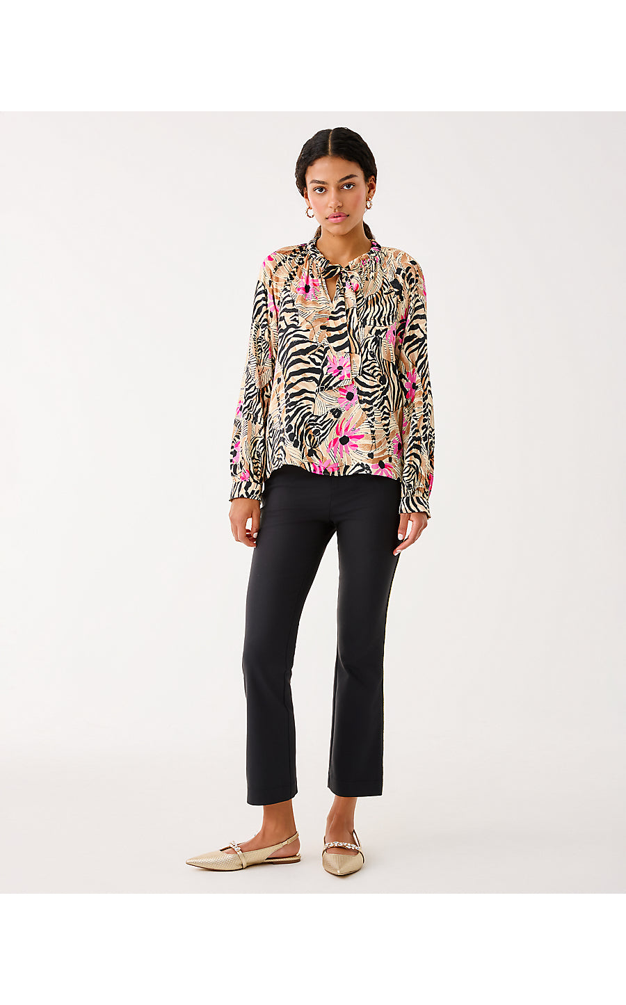 ALINTA LONG SLEEVE TOP, RUTABAGA EL MOROCCO