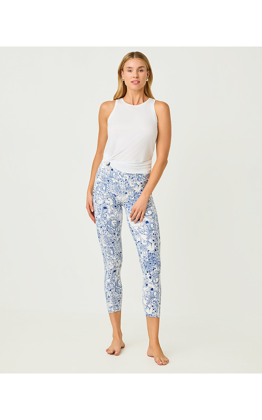 WEEKENDER HIGH RISE MIDI, STARLIGHT NAVY CROSSGRAIN ZOOLOGY
