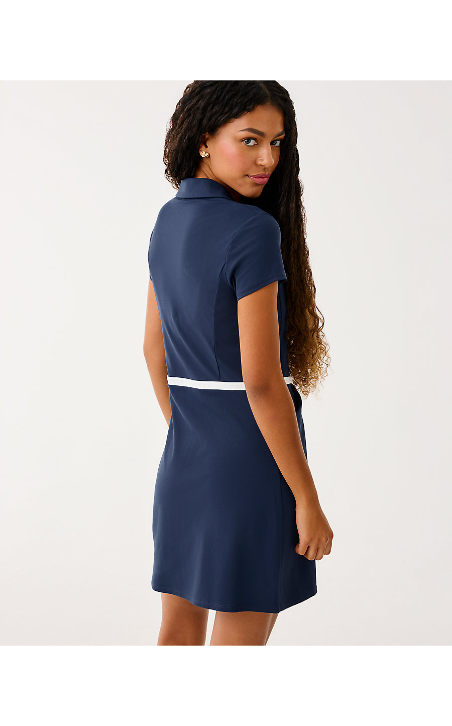 CELESTIA DRESS UPF 50+, LOW TIDE NAVY