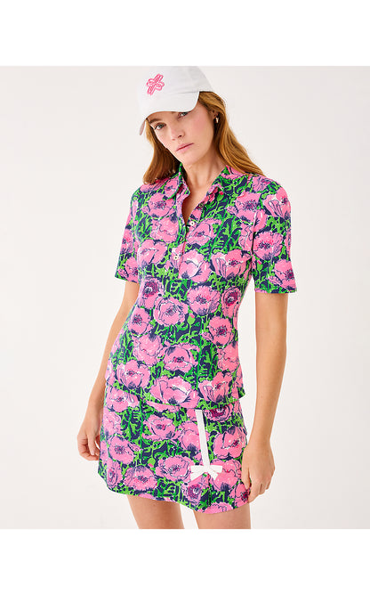 MARYANA 15" SKORT UPF 50+, LOW TIDE NAVY FLORRIE