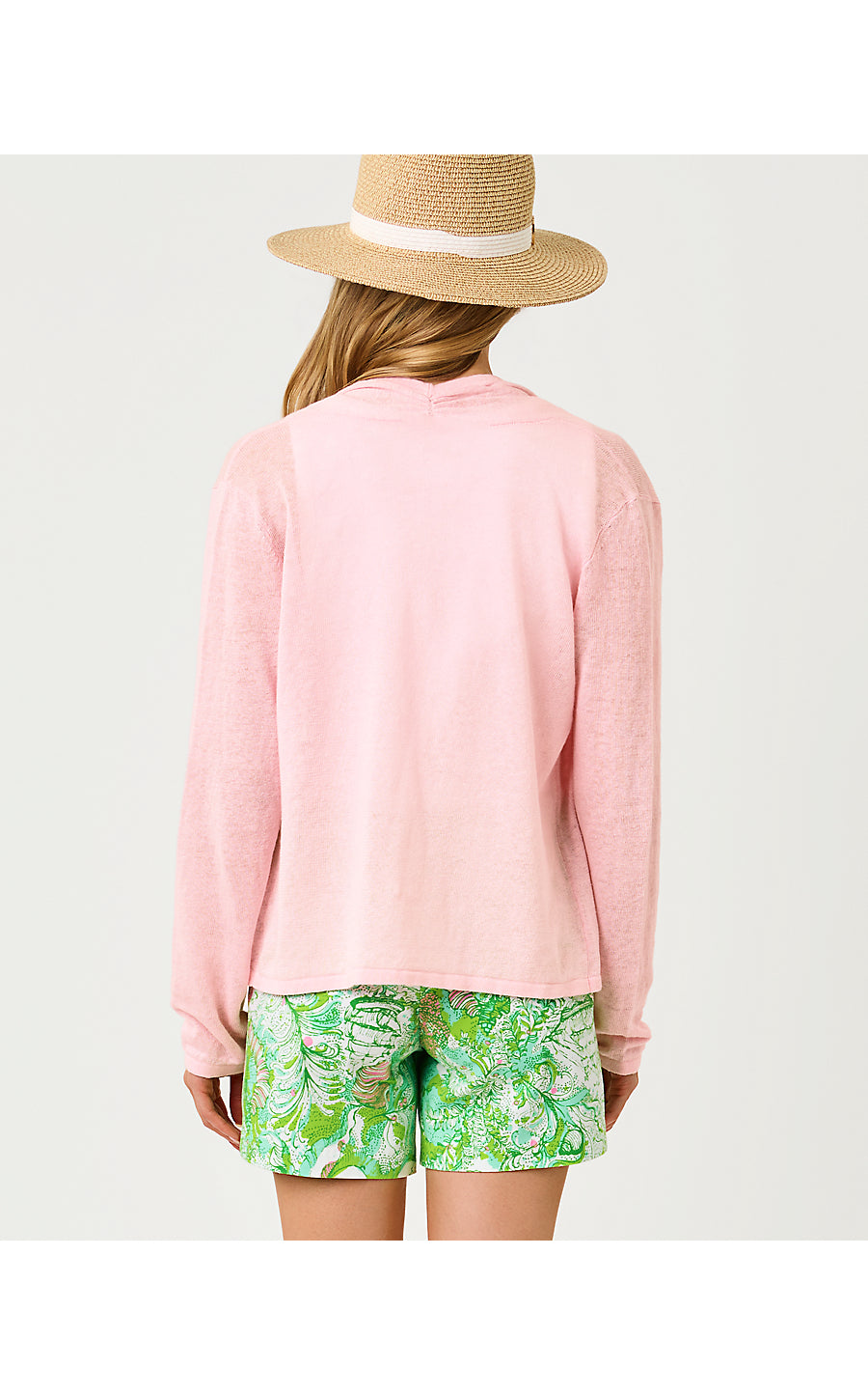 FARETTA CARDIGAN, PINK MUSE