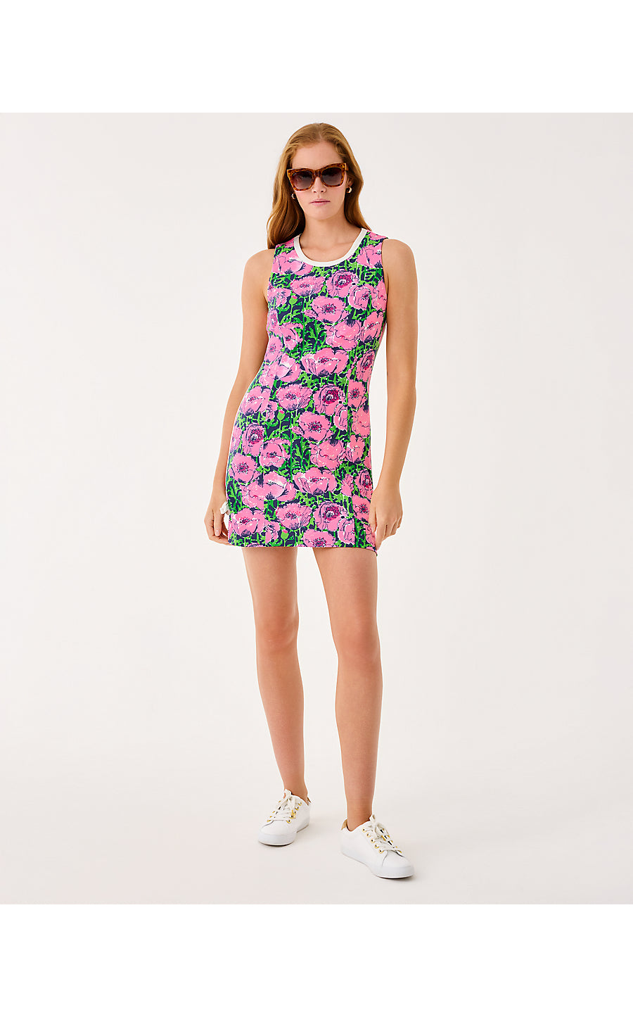 MELA ACTIVE DRESS UPF 50+, LOW TIDE NAVY FLORRIE