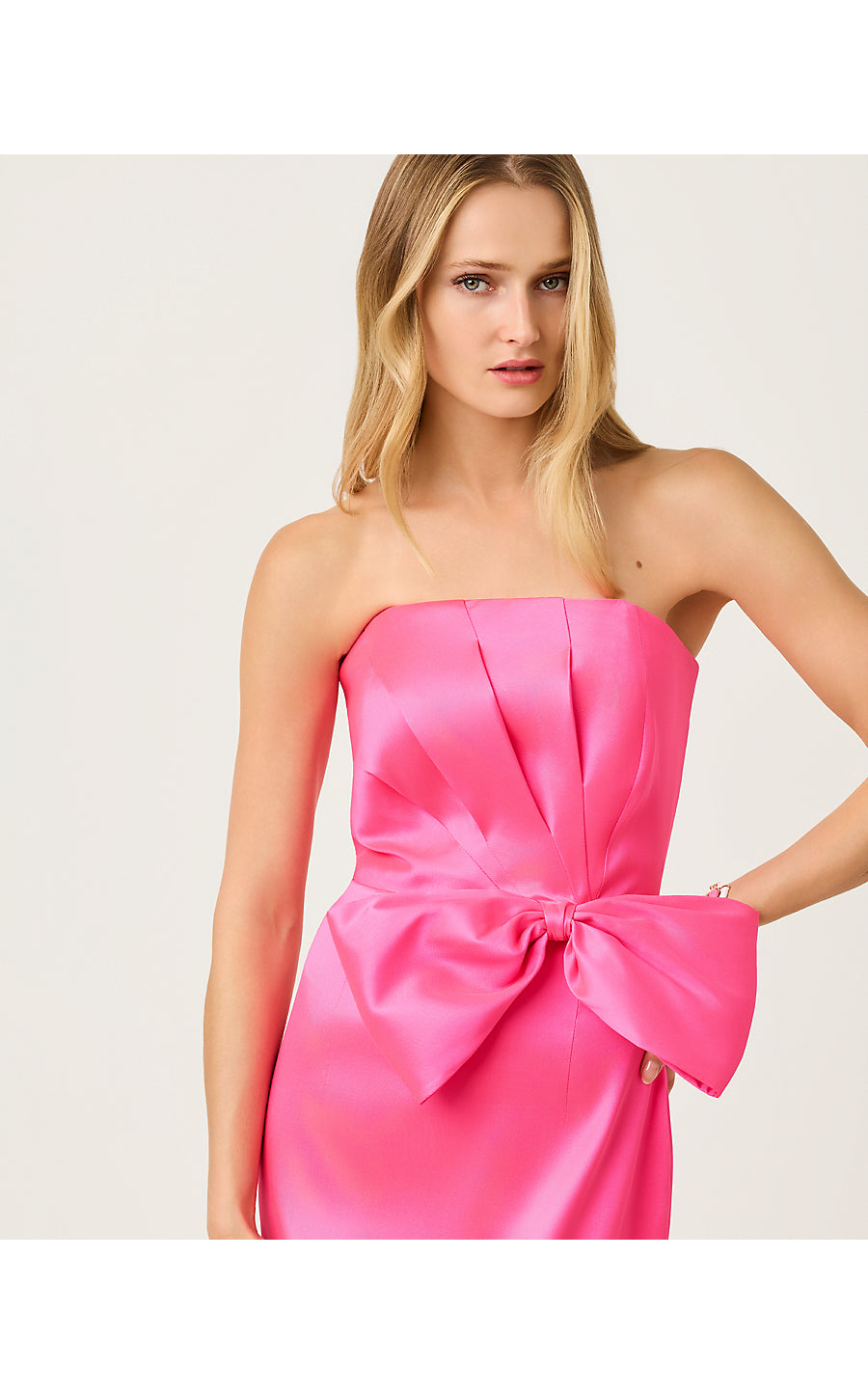 TIERNAN STRETCH MAXI DRESS, CHERRY BLOSSOM PINK