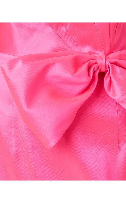 TIERNAN STRETCH MAXI DRESS, CHERRY BLOSSOM PINK