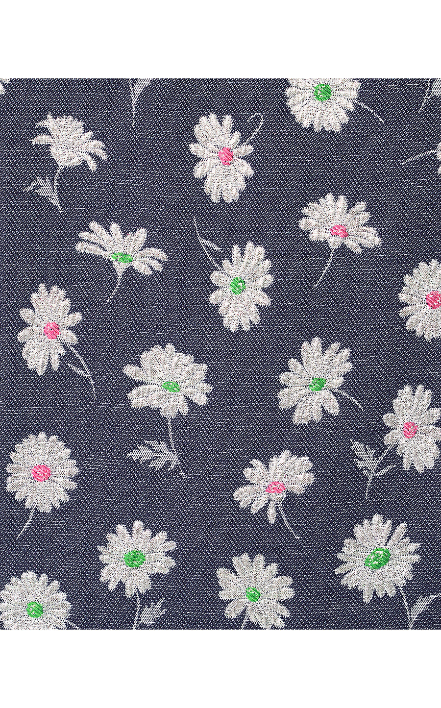 JOEY DRESS, LOW TIDE NAVY PETAL TOSS METALLIC JACQUARD