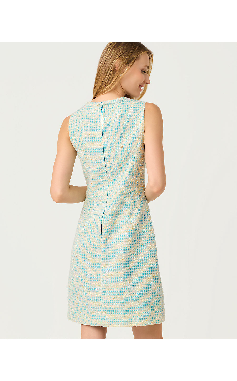 ARIA BOUCLE SHIFT, CAPRI BLUE FANTASY BOUCLE