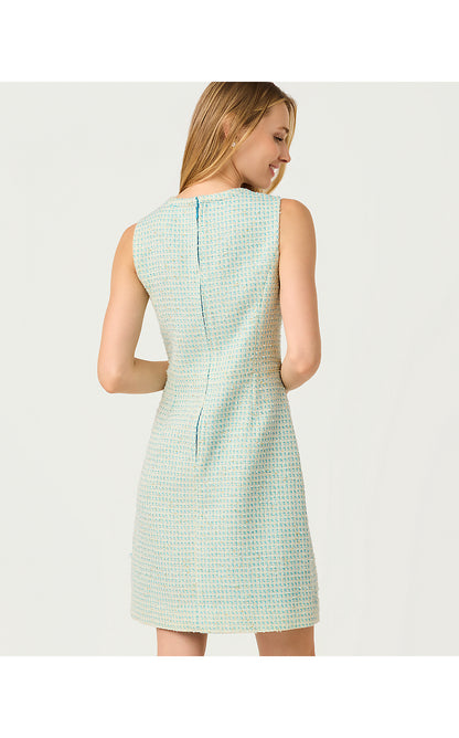 ARIA BOUCLE SHIFT, CAPRI BLUE FANTASY BOUCLE