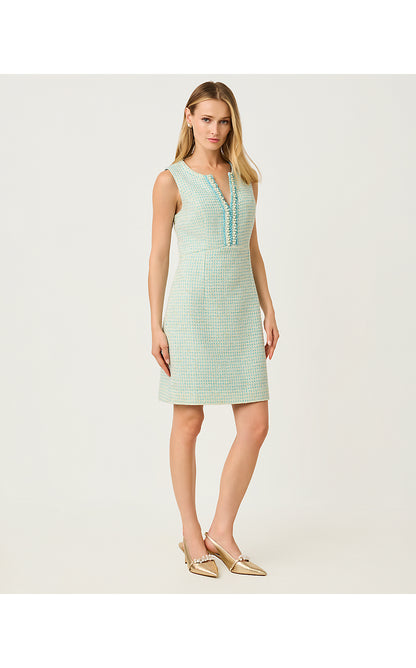 ARIA BOUCLE SHIFT, CAPRI BLUE FANTASY BOUCLE