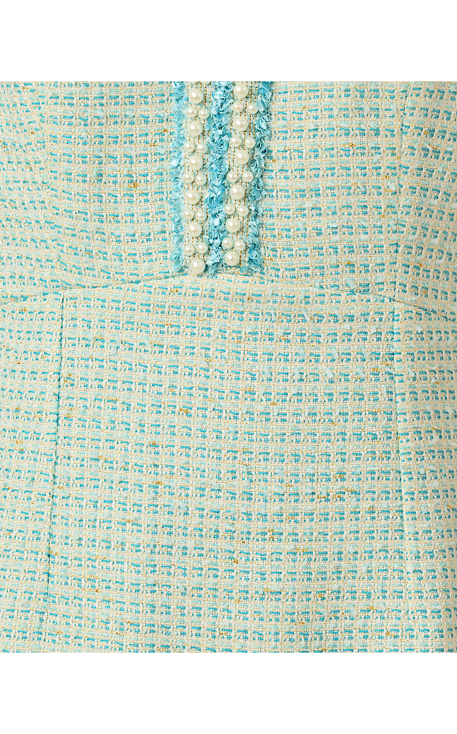 ARIA BOUCLE SHIFT, CAPRI BLUE FANTASY BOUCLE