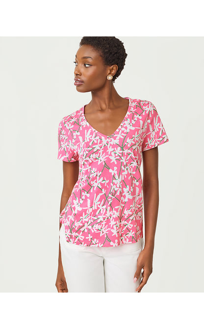 MARYETTA TOP, CONFETTI PINK LIZA