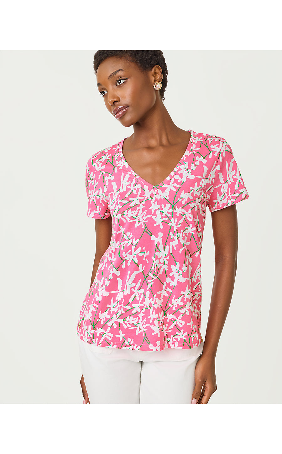 MARYETTA TOP, CONFETTI PINK LIZA
