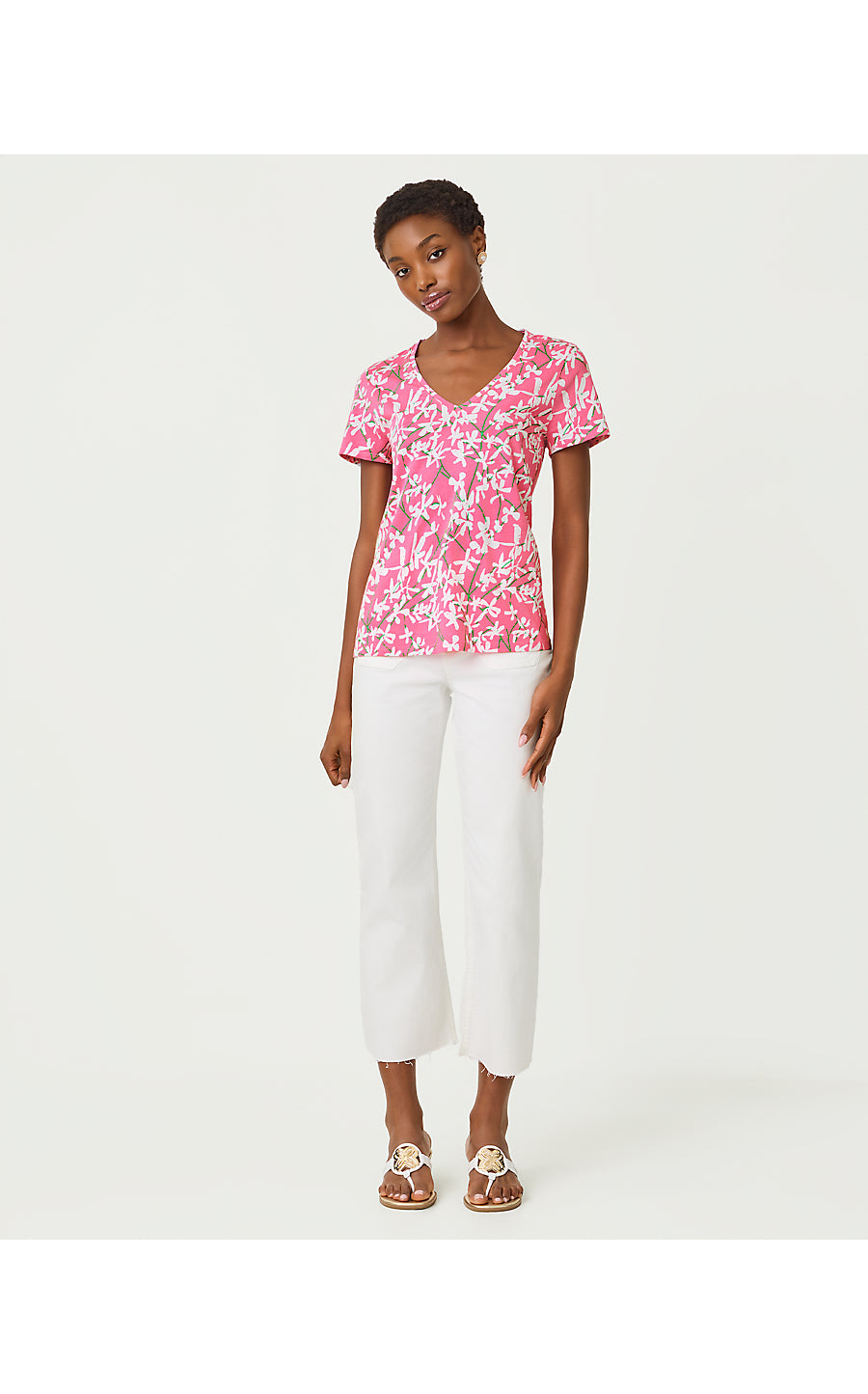 MARYETTA TOP, CONFETTI PINK LIZA
