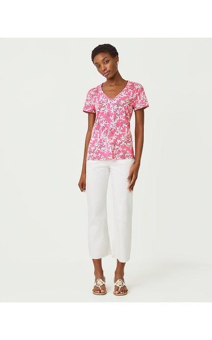 MARYETTA TOP, CONFETTI PINK LIZA