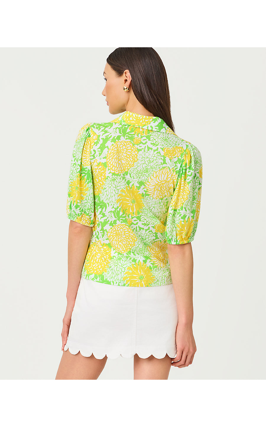 BINGLEY KNIT TOP, CROCODILE GREEN MUMBO JUMBO