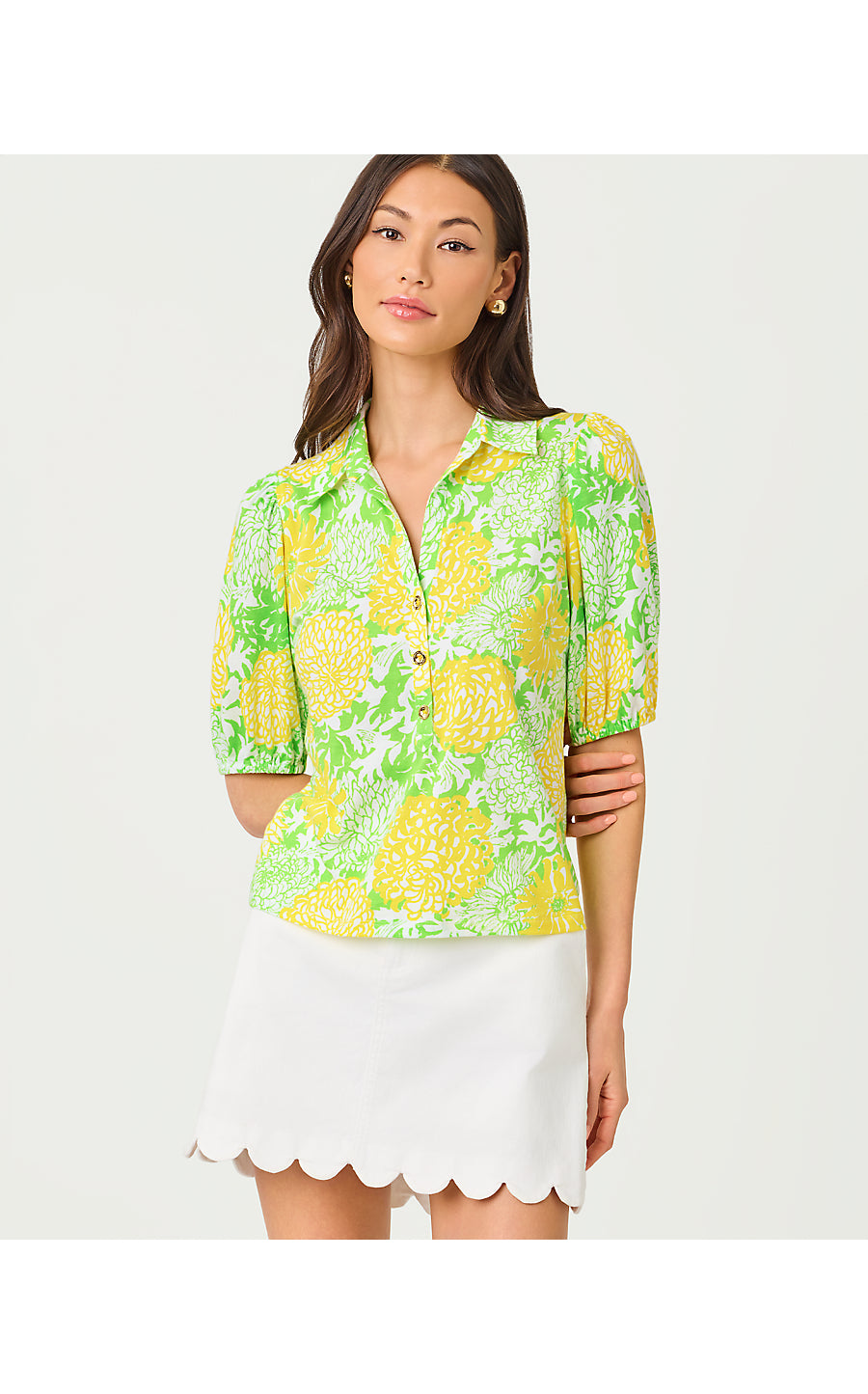 BINGLEY KNIT TOP, CROCODILE GREEN MUMBO JUMBO