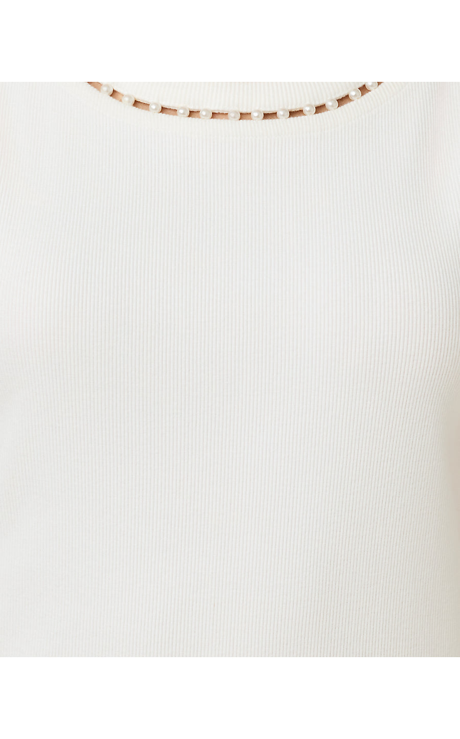 VANNA KNIT TOP, RESORT WHITE