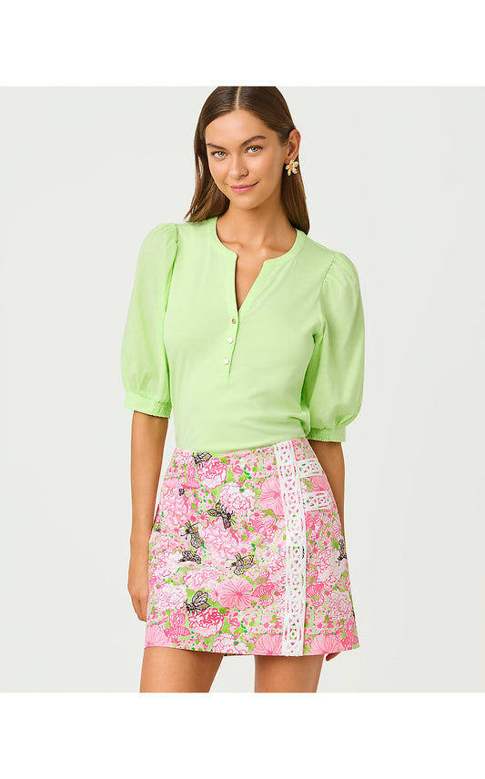 DAYE MINI SKORT, PISTACHIO MACARON BEES KNEES