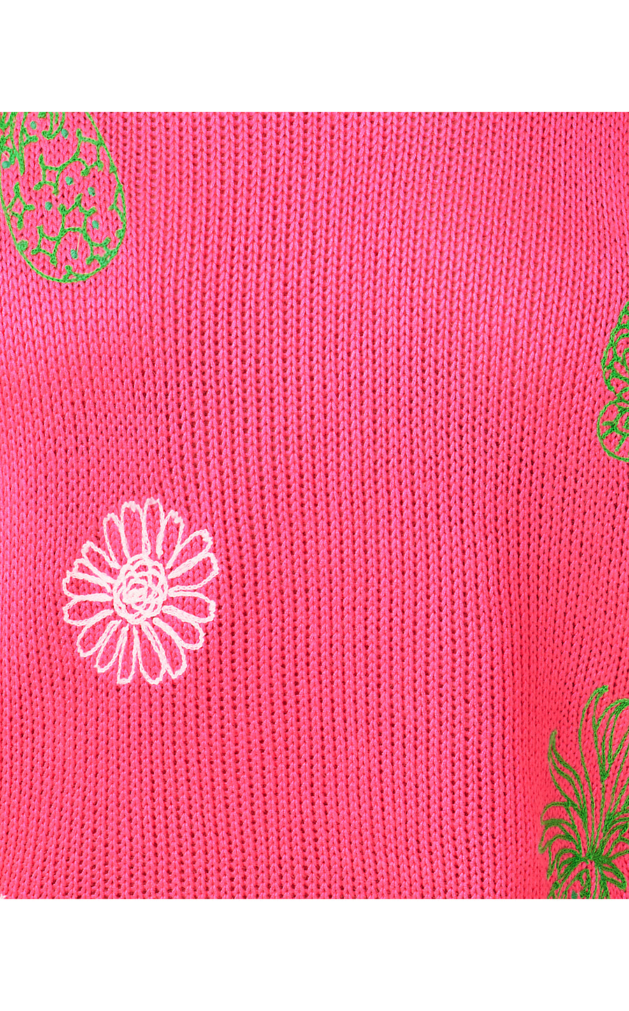 ORTON SWEATER, CHERRY BLOSSOM PINK FLEUR EMBROIDERY