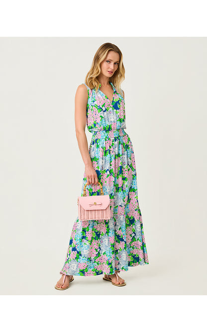 AMIRIA MAXI DRESS, STARLIGHT NAVY LYDIA THE LION