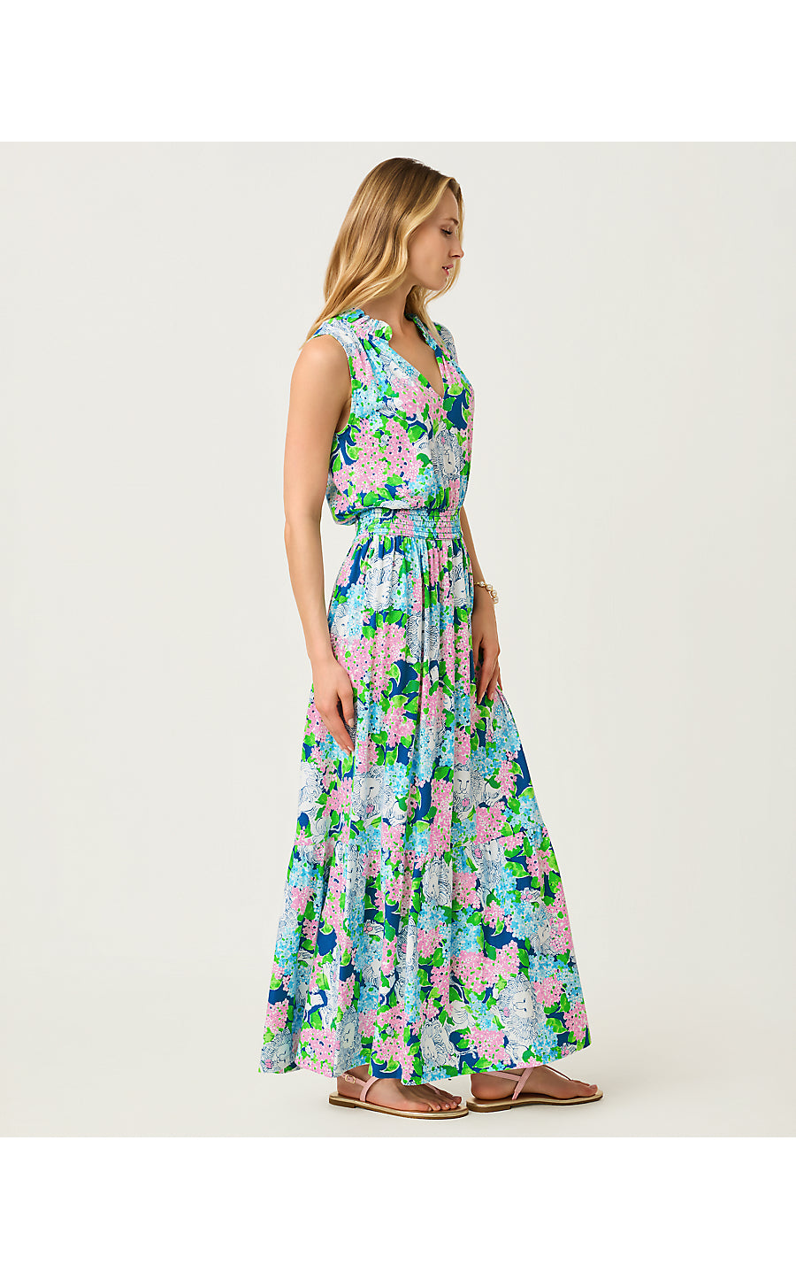 AMIRIA MAXI DRESS, STARLIGHT NAVY LYDIA THE LION